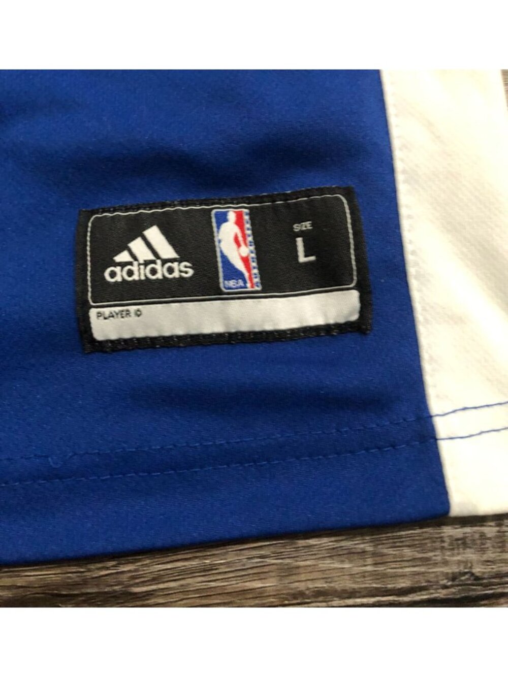 Adidas Golden State Warriors Stephen Curry Youth Large NBA Jersey Blue Yellow - Picture 3 of 5